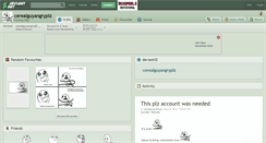 Desktop Screenshot of cerealguyangryplz.deviantart.com