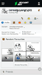 Mobile Screenshot of cerealguyangryplz.deviantart.com