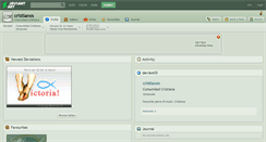 Desktop Screenshot of cristianos.deviantart.com