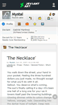Mobile Screenshot of mystal.deviantart.com