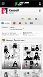 Mobile Screenshot of kanaeu.deviantart.com