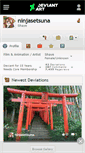 Mobile Screenshot of ninjasetsuna.deviantart.com