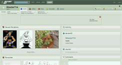 Desktop Screenshot of director714.deviantart.com