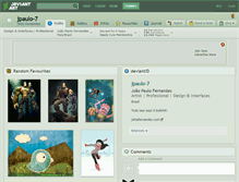 Tablet Screenshot of jpaulo-7.deviantart.com