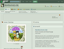 Tablet Screenshot of naruhina-lovers-club.deviantart.com