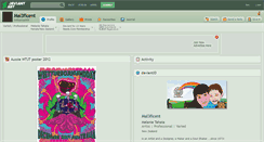 Desktop Screenshot of mal3ficent.deviantart.com