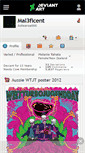 Mobile Screenshot of mal3ficent.deviantart.com