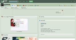 Desktop Screenshot of golddesign.deviantart.com