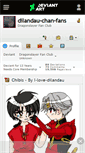 Mobile Screenshot of dilandau-chan-fans.deviantart.com