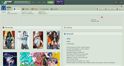 Desktop Screenshot of m5o.deviantart.com