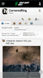 Mobile Screenshot of corneredring.deviantart.com