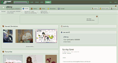 Desktop Screenshot of chivvy.deviantart.com