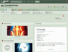 Tablet Screenshot of enumaelishdesigns.deviantart.com