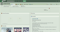 Desktop Screenshot of naruto-for-life.deviantart.com