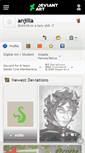Mobile Screenshot of anjilla.deviantart.com