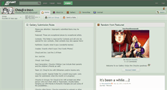 Desktop Screenshot of chouji-x-ino.deviantart.com