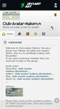 Mobile Screenshot of club-avatar-makers.deviantart.com