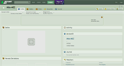 Desktop Screenshot of miss-mez.deviantart.com