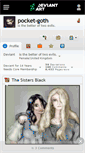 Mobile Screenshot of pocket-goth.deviantart.com
