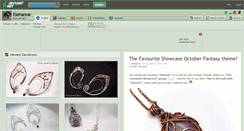 Desktop Screenshot of elehanne.deviantart.com