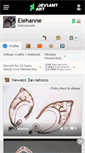 Mobile Screenshot of elehanne.deviantart.com
