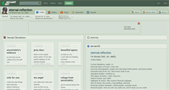 Desktop Screenshot of eternal-reflection.deviantart.com