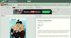 Desktop Screenshot of g-galore.deviantart.com