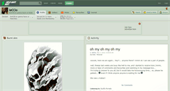 Desktop Screenshot of leccio.deviantart.com