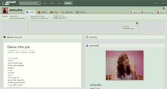 Desktop Screenshot of jennyjinx.deviantart.com