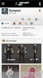 Mobile Screenshot of durepoxi.deviantart.com