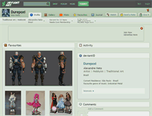 Tablet Screenshot of durepoxi.deviantart.com