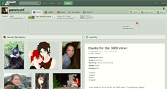 Desktop Screenshot of gaaramyself.deviantart.com