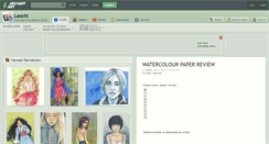 Desktop Screenshot of leochi.deviantart.com