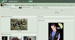Desktop Screenshot of nert.deviantart.com
