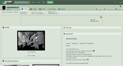 Desktop Screenshot of neomammut.deviantart.com