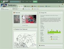 Tablet Screenshot of fandersons.deviantart.com