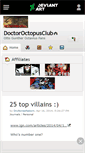 Mobile Screenshot of doctoroctopusclub.deviantart.com
