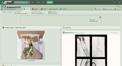 Desktop Screenshot of dreamer07079.deviantart.com