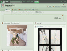 Tablet Screenshot of dreamer07079.deviantart.com