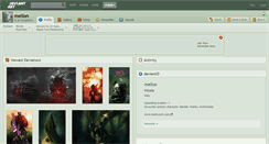 Desktop Screenshot of mellon.deviantart.com