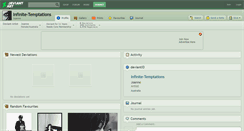 Desktop Screenshot of infinite-temptations.deviantart.com