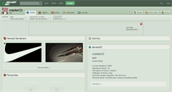 Desktop Screenshot of cracker23.deviantart.com