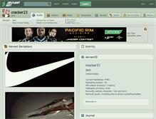 Tablet Screenshot of cracker23.deviantart.com