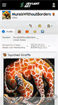 Mobile Screenshot of muralswithoutborders.deviantart.com