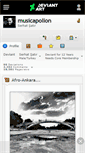 Mobile Screenshot of musicapollon.deviantart.com