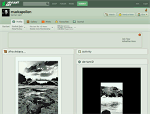 Tablet Screenshot of musicapollon.deviantart.com