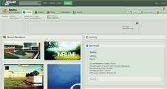 Desktop Screenshot of bashu.deviantart.com