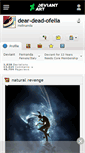 Mobile Screenshot of dear-dead-ofelia.deviantart.com