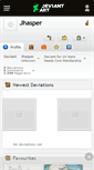Mobile Screenshot of jhasper.deviantart.com