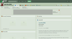 Desktop Screenshot of i-am-the-king.deviantart.com
